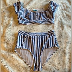 ModCloth high waisted bathing suit